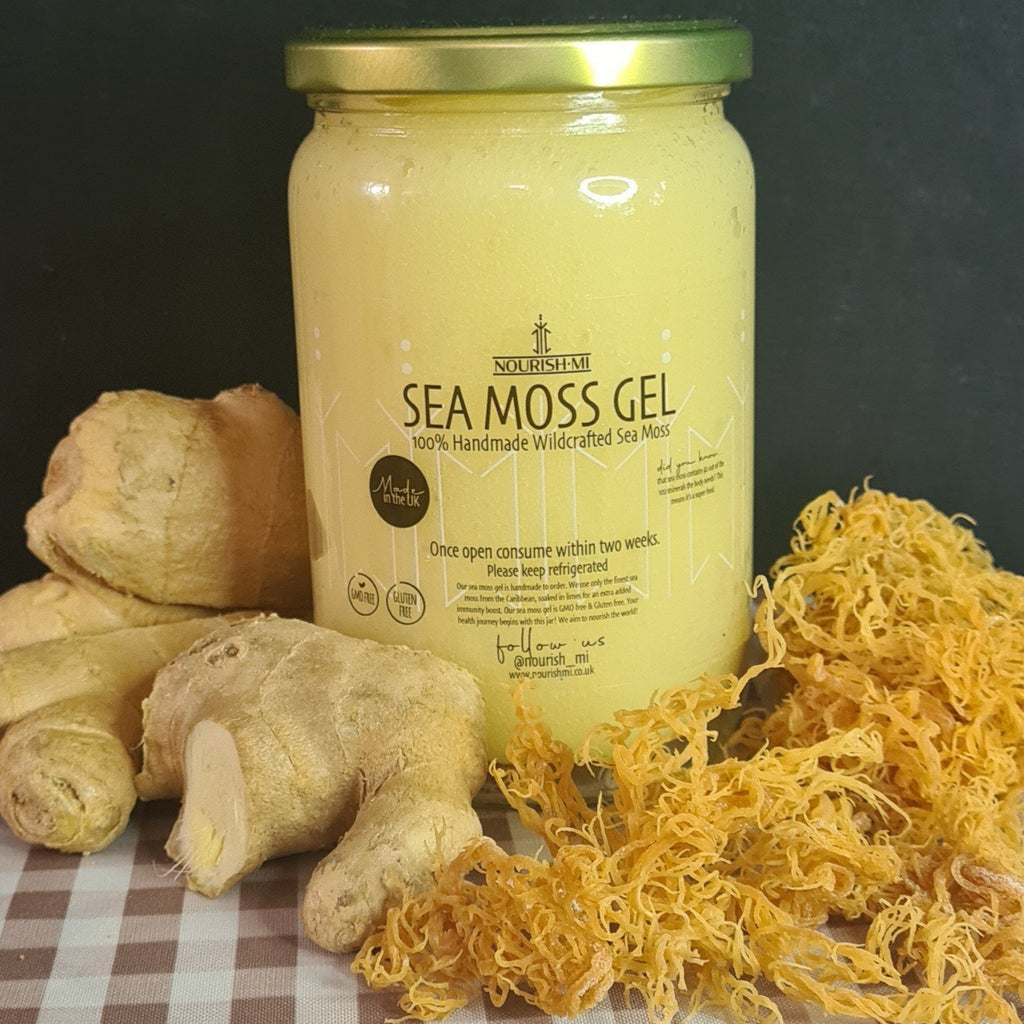 Nourish Mi Ginger Infusion Sea Moss Gel
